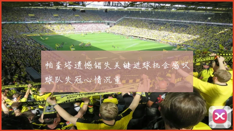 帕奎塔遗憾错失关键进球机会感叹球队失冠心情沉重